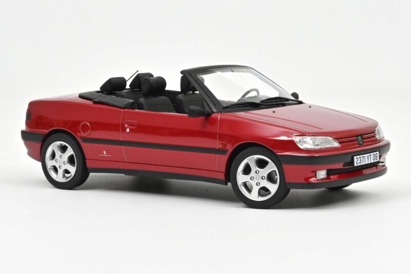 Peugeot 306 Kabriolet Diablo Red Norev 1:18 184930 Kov