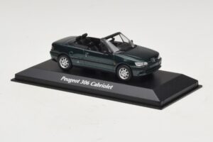 Peugeot 306 Kabriolet Zelená Metalíza Maxichamps 1:43 940112833 Kov – obrázek 3 z 5