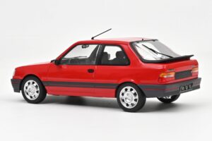 Peugeot 309 GTi Vallelunga Red Norev 1:18 184880 Kov – obrázek 2 z 2