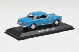 Peugeot 404 Kupé Modrý Maxichamps 1:43 940112921 Kov – obrázek 2 z 5