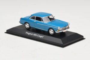 Peugeot 404 Kupé Modrý Maxichamps 1:43 940112921 Kov – obrázek 3 z 5