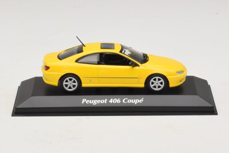 Peugeot 406 Kupé Žlutý Maxichamps 1:43 940112621 Kov