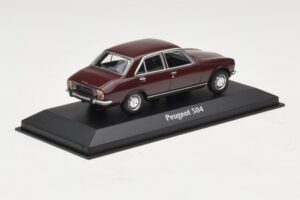 Peugeot 504 Tmavě Červená Maxichamps 1:43 940112500 Kov – obrázek 2 z 5