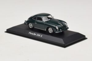 Porsche 356A Tmavě Zelený Maxichamps 1:43 940064220 Kov – obrázek 3 z 5