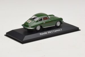 Porsche 356C Carrera 2 Tmavě Zelený Maxichamps 1:43 940062360 Kov – obrázek 2 z 5