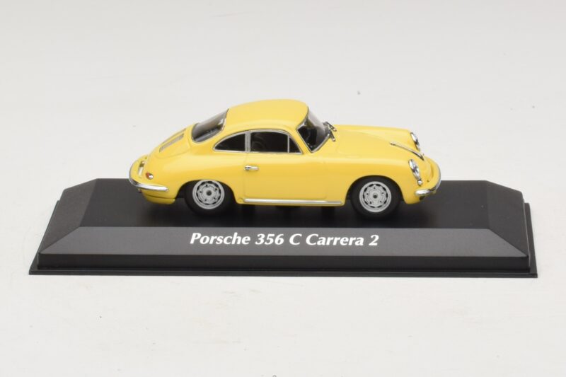 Porsche 356C Carrera 2 Žlutý Maxichamps 1:43 940062361 Kov