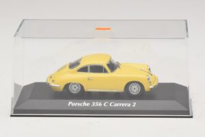 Porsche 356C Carrera 2 Žlutý Maxichamps 1:43 940062361 Kov – obrázek 4 z 5