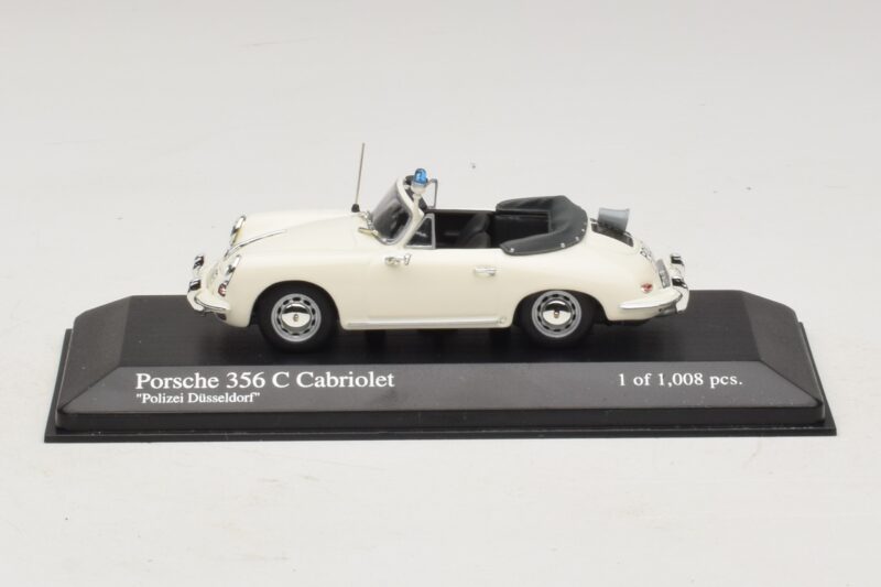 Porsche 356C Kabriolet Polizei Dusseldorf Minichamps 1:43 430062391 Kov
