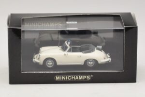 Porsche 356C Kabriolet Polizei Dusseldorf Minichamps 1:43 430062391 Kov – obrázek 5 z 5