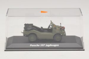 Porsche 597 Jagdwagen Olivový Maxichamps 1:43 940065300 Kov – obrázek 4 z 5