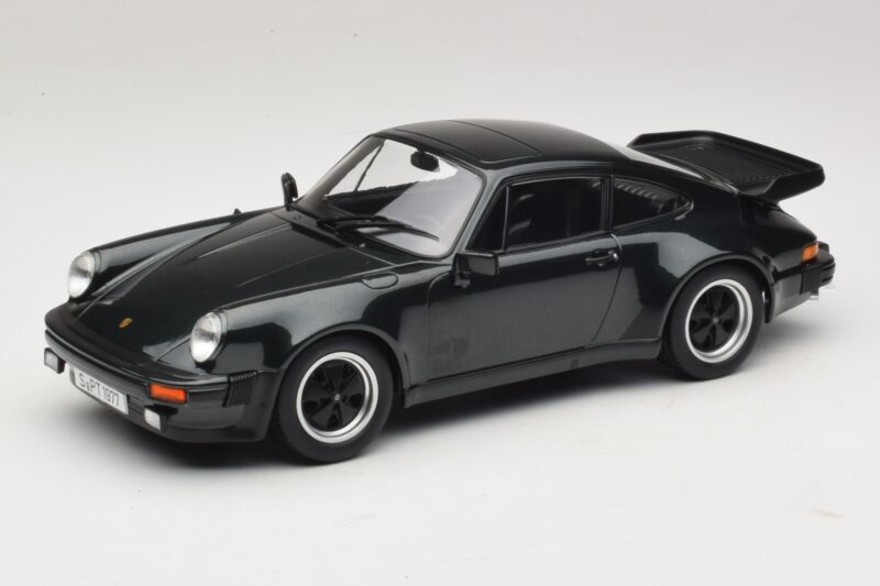 Porsche 911 930 Turbo 3.3 Tmavě Zelená Metalíza KK-Scale 1:18 KKDC181441 Kov