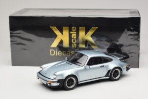 Porsche 911 930 Turbo 3.3 Stříbrný KK-Scale 1:18 KKDC181444 Kov – obrázek 6 z 6