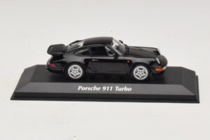 Porsche 911 964 Turbo Černý Maxichamps 1:43 940069101 Kov