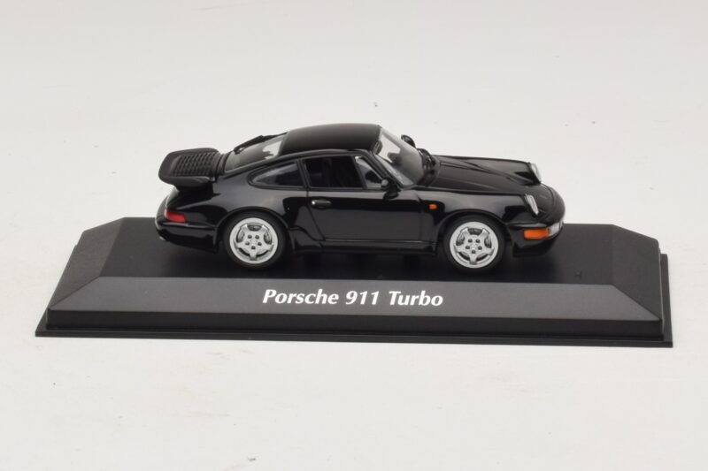Porsche 911 964 Turbo Černý Maxichamps 1:43 940069101 Kov