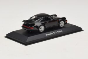 Porsche 911 964 Turbo Černý Maxichamps 1:43 940069101 Kov – obrázek 2 z 5