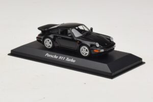 Porsche 911 964 Turbo Černý Maxichamps 1:43 940069101 Kov – obrázek 3 z 5