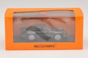 Porsche 911 964 Turbo Černý Maxichamps 1:43 940069101 Kov – obrázek 5 z 5