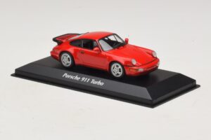 Porsche 911 964 Turbo Červený Maxichamps 1:43 940069102 Kov – obrázek 3 z 5