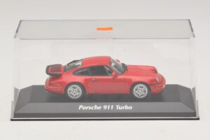 Porsche 911 964 Turbo Červený Maxichamps 1:43 940069102 Kov – obrázek 4 z 5