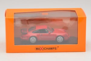 Porsche 911 964 Turbo Červený Maxichamps 1:43 940069102 Kov – obrázek 5 z 5
