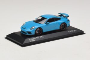 Porsche 911 991.1 GT3 Modrý Minichamps 1:43 410066022 Kov – obrázek 2 z 5
