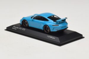 Porsche 911 991.1 GT3 Modrý Minichamps 1:43 410066022 Kov – obrázek 3 z 5