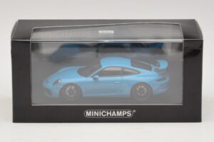 Porsche 911 991.1 GT3 Modrý Minichamps 1:43 410066022 Kov – obrázek 5 z 5