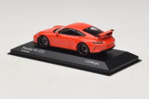 Porsche 911 991.1 GT3 Oranžový Minichamps 1:43 410066024 Kov – obrázek 3 z 5