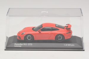 Porsche 911 991.1 GT3 Oranžový Minichamps 1:43 410066024 Kov – obrázek 4 z 5