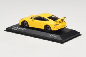 Porsche 911 991.1 GT3 Žlutý Minichamps 1:43 410066020 Kov – obrázek 3 z 5
