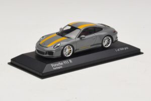 Porsche 911 991.1 R Šedý Minichamps 1:43 410066232 Kov – obrázek 2 z 5