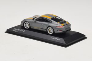 Porsche 911 991.1 R Šedý Minichamps 1:43 410066232 Kov – obrázek 3 z 5