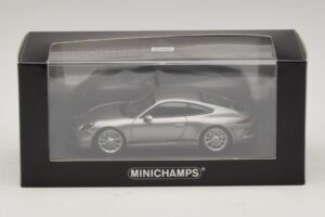 Porsche 911 991.1 R Stříbrný Minichamps 1:43 410066224 Kov – obrázek 5 z 5