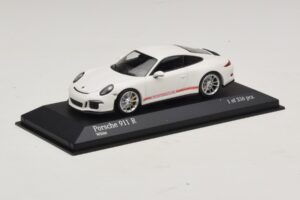 Porsche 911 991.1 R Bílý Minichamps 1:43 410066221 Kov – obrázek 2 z 5