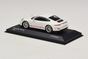 Porsche 911 991.1 R Bílý Minichamps 1:43 410066221 Kov – obrázek 3 z 5