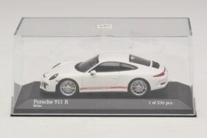 Porsche 911 991.1 R Bílý Minichamps 1:43 410066221 Kov – obrázek 4 z 5