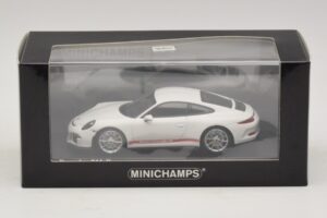 Porsche 911 991.1 R Bílý Minichamps 1:43 410066221 Kov – obrázek 5 z 5