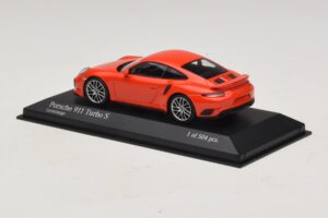 Porsche 911 991.1 Turbo S Oranžový Minichamps 1:43 410067171 Kov – obrázek 3 z 5
