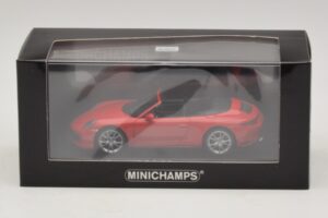 Porsche 911 991.2 Carrera 4 Kabriolet Červený Minichamps 1:43 410067230 Kov – obrázek 5 z 5
