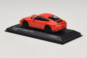 Porsche 911 991.2 Carrera 4 GTS Oranžový Minichamps 1:43 410067321 Kov – obrázek 3 z 5