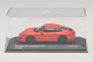 Porsche 911 991.2 Carrera 4 GTS Oranžový Minichamps 1:43 410067321 Kov – obrázek 4 z 5