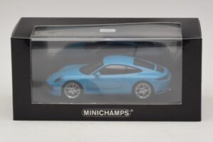 Porsche 911 991.2 Carrera 4S Modrý Minichamps 1:43 410067242 Kov – obrázek 5 z 5