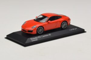 Porsche 911 991.2 Carrera 4S Oranžový Minichamps 1:43 410067241 Kov – obrázek 2 z 5