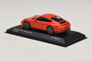 Porsche 911 991.2 Carrera 4S Oranžový Minichamps 1:43 410067241 Kov – obrázek 3 z 5