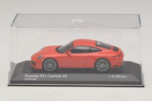 Porsche 911 991.2 Carrera 4S Oranžový Minichamps 1:43 410067241 Kov – obrázek 4 z 5
