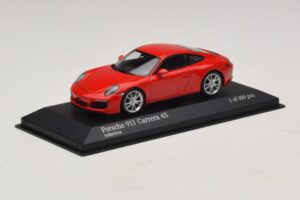 Porsche 911 991.2 Carrera 4S Červený Minichamps 1:43 410067240 Kov – obrázek 2 z 5