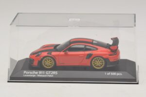 Porsche 911 991.2 GT2 RS Weissach Package Oranžový Minichamps 1:43 410067224 Kov – obrázek 4 z 5