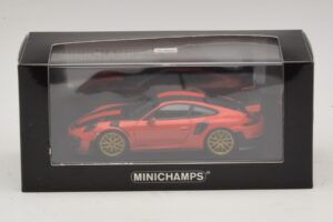 Porsche 911 991.2 GT2 RS Weissach Package Oranžový Minichamps 1:43 410067224 Kov – obrázek 5 z 5