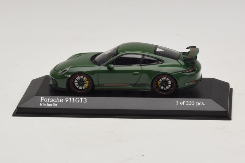 Porsche 911 991.2 GT3 Zelený Minichamps 1:43 410066028 Kov