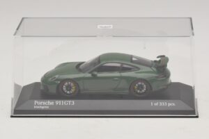 Porsche 911 991.2 GT3 Zelený Minichamps 1:43 410066028 Kov – obrázek 4 z 5